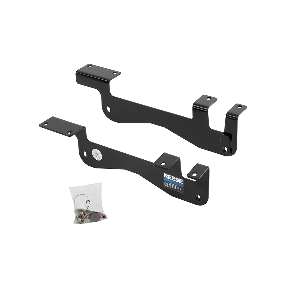 56034 – REESE Fifth Wheel Trailer Hitch Mount Kit, Outboard Bracket Requires Rails For Installation (See Required Par...